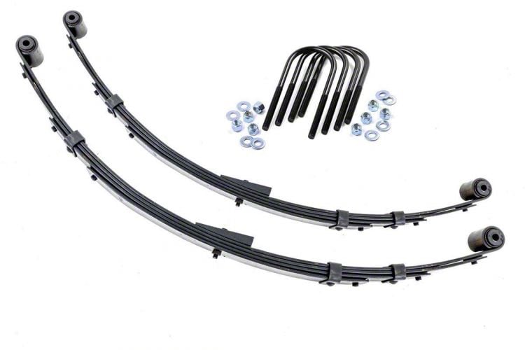 Rough Country Jeep Wrangler Rear Leaf Springs For Inch Lift Kit