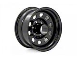 Rough Country Steel Gloss Black Wheel; 16x8; -12mm Offset (07-18 Jeep Wrangler JK)