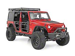 Rough Country Tubular Doors; Front (07-18 Jeep Wrangler JK)