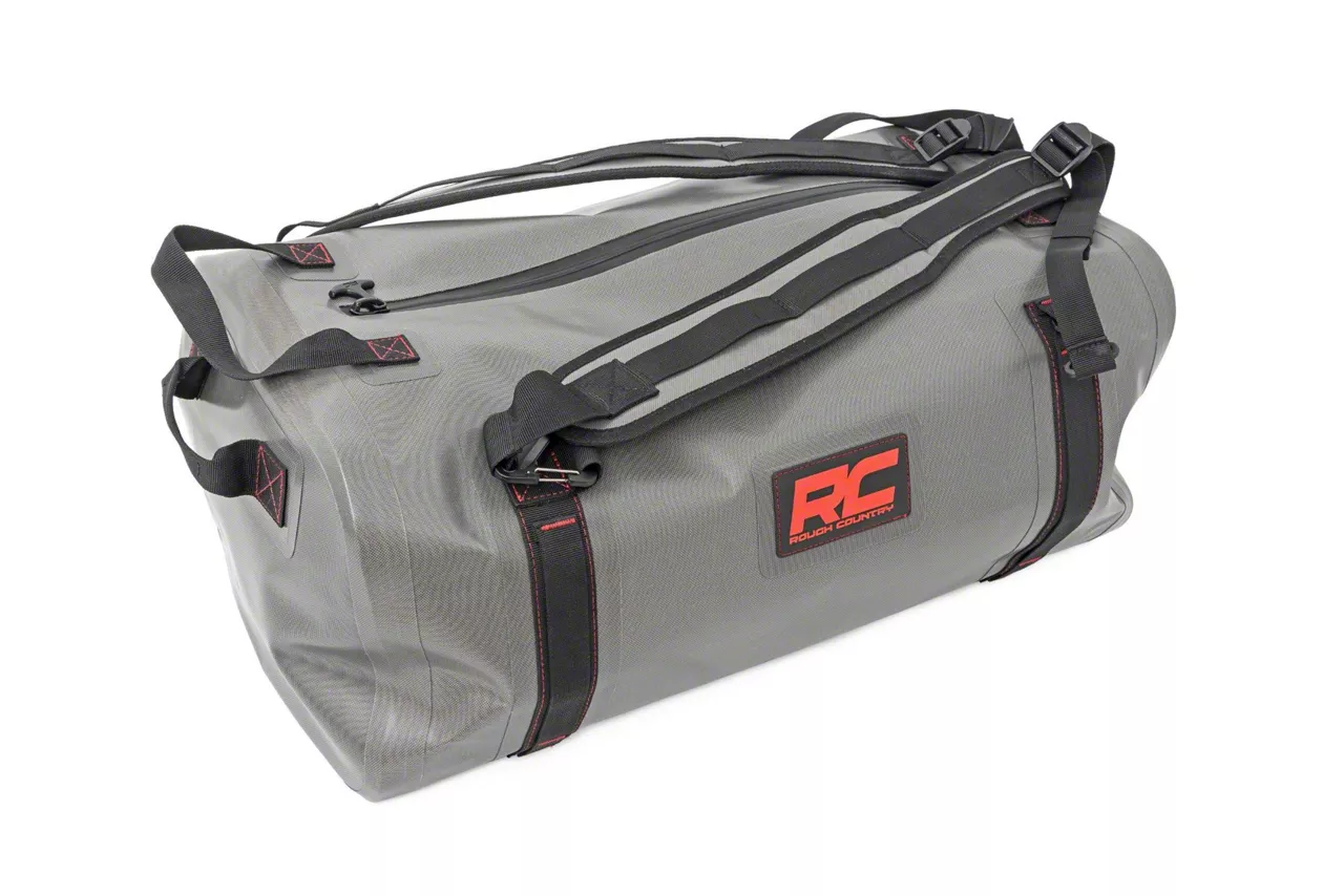 Rough Country Jeep Wrangler Waterproof Duffle Bag; 50-Liter 99031 ...