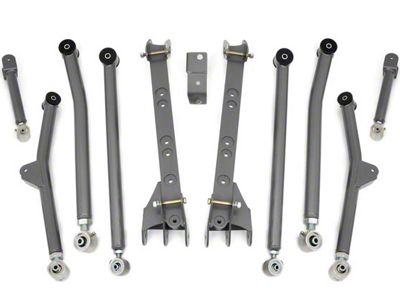 Rough Country Long Arm Upgrade Kit for 4 to 6-Inch Lift (97-06 Jeep Wrangler TJ, Excluding Unlimited)