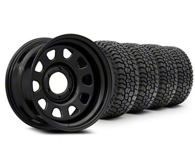 17x9 Rough Country Steel & 32in Mickey Thompson All-Terrain Baja Boss A/T Tire Package (16-23 Tacoma)