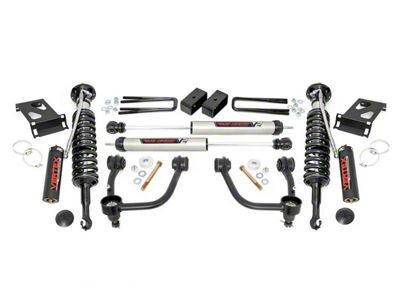 Rough Country 3.50-Inch Bolt-On Suspension Lift Kit with Vertex Adjustable Coil-Overs and V2 Monotube Shocks (05-23 4WD Tacoma)