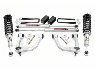 Rough Country 3.50-Inch Bolt-On Suspension Lift Kit with M1 Monotube Struts and Shocks (05-23 4WD Tacoma)