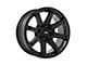 Rough Country 81 Series Semi Gloss Black 6-Lug Wheel; 20x10; -25mm Offset (2024 Tacoma)