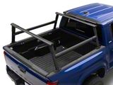 Rough Country Bed Rack; Matte Black (24-25 Tacoma w/ 5-Foot Bed)