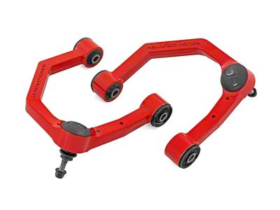 Rough Country Forged Upper Control Arms for 3.50-Inch Lift; Red (24-25 Tacoma)