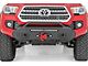 Rough Country Hybrid Stubby Front Bumper with 20-Inch Black Series White DRL LED Light Bar and PRO12000S Winch (16-23 Tacoma)