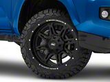 Rough Country 94 Series Matte Black Milled 6-Lug Wheel; 20x10; -18mm Offset (16-23 Tacoma)