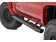 Rough Country Oval Nerf Side Step Bars; Black (2024 Tacoma Double Cab)