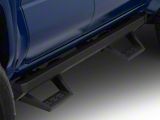 Rough Country SRL2 ADJ Aluminum Side Step Bars; Black (2024 Tacoma Double Cab)