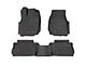 Rough Country Sure-Fit Front and Rear Floor Mats; Black (2024 Tacoma Double Cab)