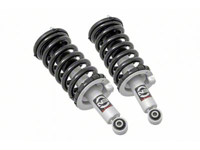 Rough Country N3 Loaded Leveling Front Struts for 2-Inch Lift (17-24 4WD Titan, Excluding PRO-4X)