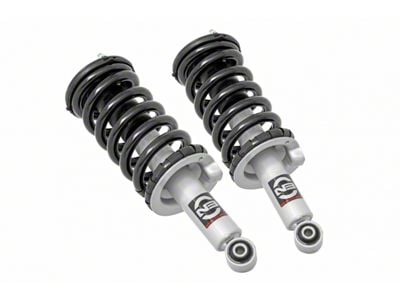 Rough Country N3 Loaded Front Struts for 3-Inch Lift (17-24 4WD Titan, Excluding PRO-4X)