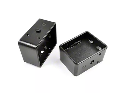 Rough Country 4-Inch Rear Lift Blocks (04-23 Titan)