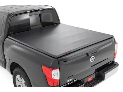 Rough Country Soft Tri-Fold Tonneau Cover (17-24 Titan w/ 5-1/2-Foot Bed)