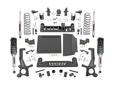 Rough Country 6-Inch Suspension Lift Kit with N3 Struts and Premium N3 Shocks (22-25 4WD Tundra w/o Auto Adjustable Headlights & Air Ride, Excluding TRD Pro)