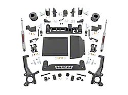 Rough Country 6-Inch Suspension Lift Kit with Strut Spacers and Premium N3 Shocks (22-24 4WD Tundra w/o Auto Adjustable Headlights & Air Ride, Excluding TRD Pro)