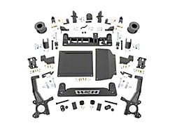 Rough Country 6-Inch Suspension Lift Kit with Strut Spacers and Shock Relocation Brackets (22-24 4WD Tundra w/o Auto Adjustable Headlights & Air Ride, Excluding TRD Pro)