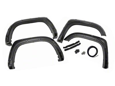Rough Country Defender Fender Flares; Inferno (14-21 Tundra)