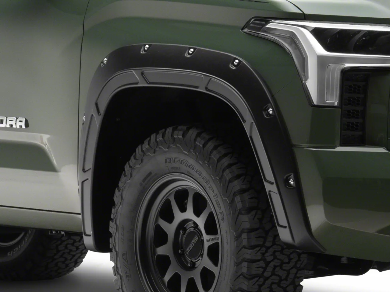 Rough Country Tundra Defender Fender Flares Gloss Black A T Rcgb