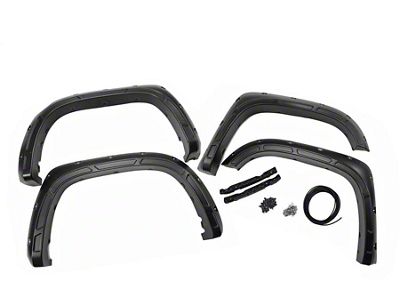 Rough Country Defender Fender Flares; Magnetic Gray (14-21 Tundra)