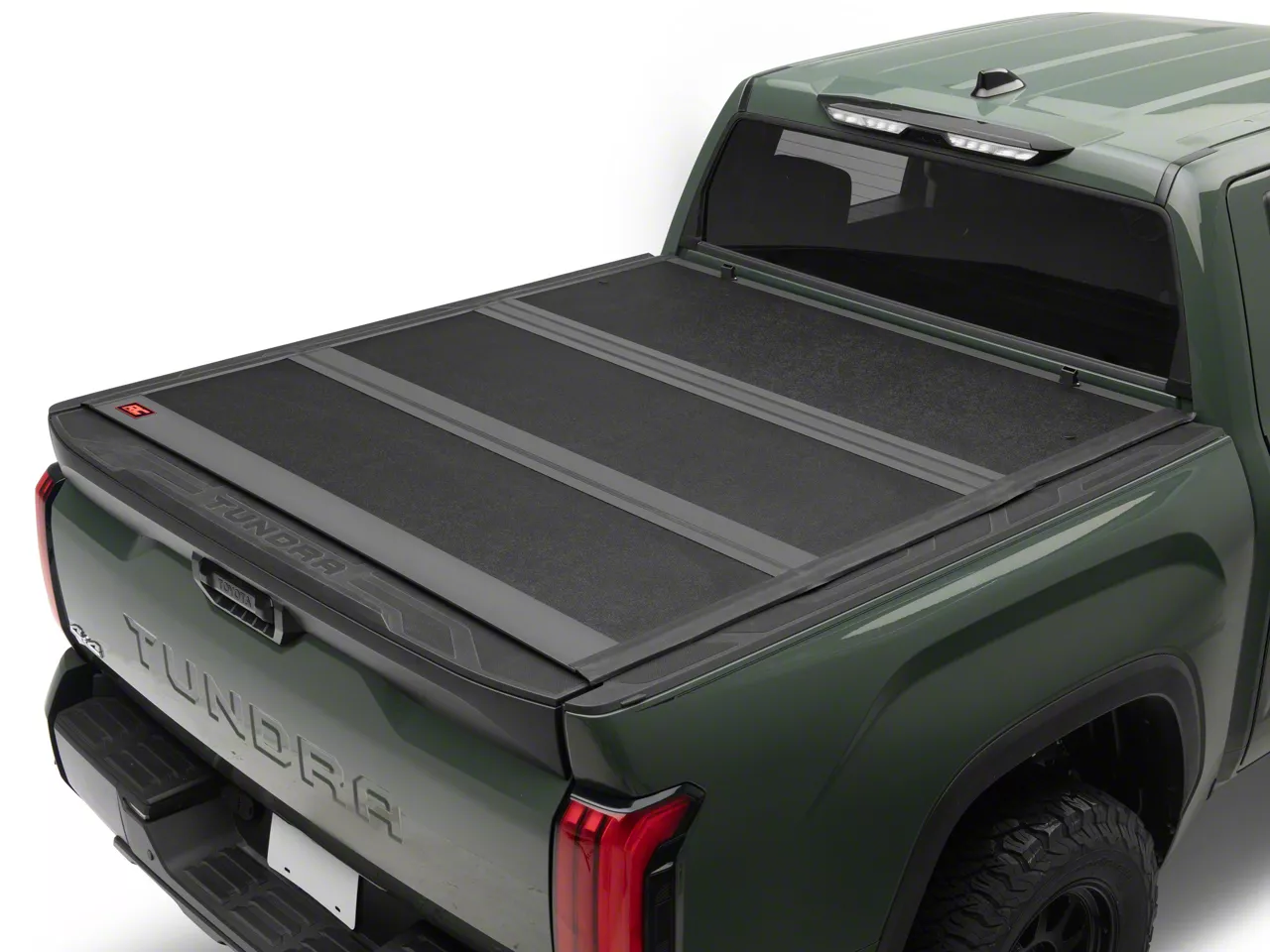 Rough Country Tundra Hard Low Profile Tri-Fold Tonneau Cover 47514551B ...