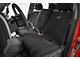 Rough Country Neoprene Front and Rear Seat Covers; Black (07-13 Tundra CrewMax w/ Bench Seat & w/o Fold Down Armrest)