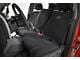 Rough Country Neoprene Front and Rear Seat Covers; Black (07-13 Tundra CrewMax w/ Bucket Seats & w/o Fold Down Armrest)