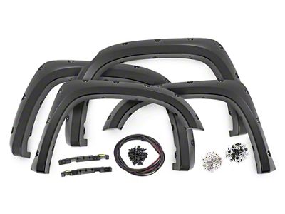 Rough Country Pocket Fender Flares; Cavalry Blue (14-21 Tundra)