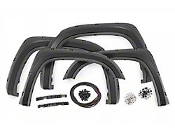 Rough Country Pocket Fender Flares; Gloss Black (14-21 Tundra)