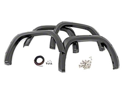 Rough Country Pocket Fender Flares; Terra (22-24 Tundra)