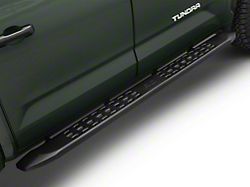 Rough Country RPT2 Running Boards; Matte Black (22-24 Tundra CrewMax)