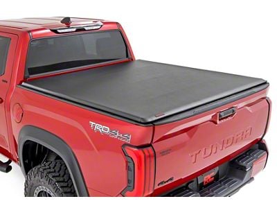 Rough Country Soft Roll Up Tonneau Cover (22-25 Tundra w/ 6-1/2-Foot Bed)