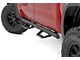 Rough Country SRL2 ADJ Aluminum Side Step Bars; Black (22-24 Tundra CrewMax)