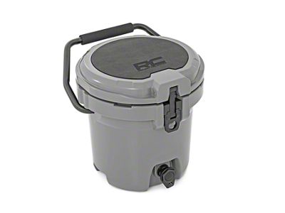 Rough Country Bucket Cooler with Spigot; 2.50-Gallon