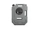 Rough Country Flat Fluid Container with Lockable Mount; Gray; 10-Liter