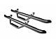 Rough Country Wheel to Wheel Nerf Side Step Bars; Black (07-18 Jeep Wrangler JK 2-Door)