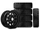 17x9 Rough Country Steel & 33in BF Goodrich All-Terrain T/A KO Tire Package; Set of 5 (07-18 Jeep Wrangler JK)