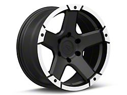 Rovos Wheels Danakil Satin Black 6-Lug Wheel; 17x8.5; 0mm Offset (03-09 4Runner)