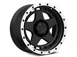 Rovos Wheels Nyiri Satin Black 6-Lug Wheel; 17x8.5; -10mm Offset (03-09 4Runner)