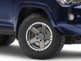 Rovos Wheels Danakil Charcoal 6-Lug Wheel; 17x8.5; 0mm Offset (10-24 4Runner)