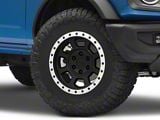 Rovos Wheels Kalahari Satin Black 6-Lug Wheel; 17x8.5; 0mm Offset (21-24 Bronco, Excluding Raptor)