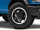 Rovos Wheels Tenere Matte Black with Machined Lip 6-Lug Wheel; 18x9; 0mm Offset (22-24 Bronco Raptor)