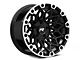 Rovos Wheels Guban Gloss Black Machined Wheel; 17x9 (05-10 Jeep Grand Cherokee WK, Excluding SRT8)