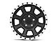 Rovos Wheels Kalahari Matte Black with Machined Lip Wheel; 17x9 (05-10 Jeep Grand Cherokee WK, Excluding SRT8)