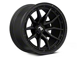 Rovos Wheels Sahara Satin Black Wheel; 17x9; -6mm Offset (05-10 Jeep Grand Cherokee WK, Excluding SRT8)