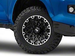 Rovos Wheels Guban Gloss Black Machined 6-Lug Wheel; 17x8.5; -6mm Offset (16-23 Tacoma)