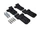 Royal Hooks Aluminum Door Hinges; Black (20-24 Jeep Gladiator JT)