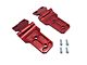 Royal Hooks Aluminum Hood Hinges; Red (20-24 Jeep Gladiator JT)